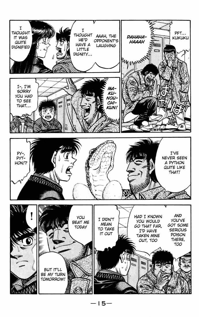 Hajime no Ippo: Fighting Spirit, Chapter 425 image 15